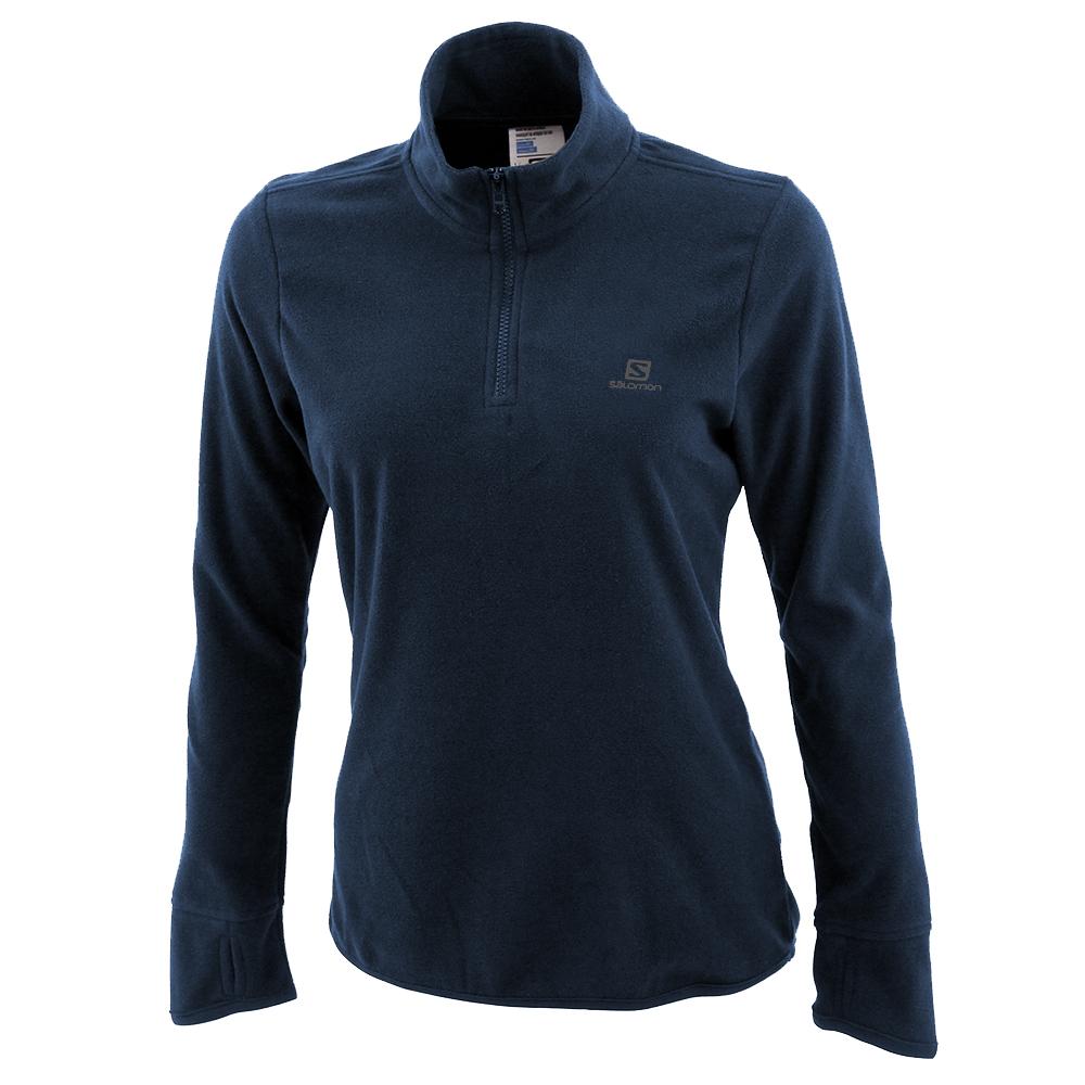 Salomon Israel KABRU HZ W - Womens Pullover - Navy (TEFR-03518)